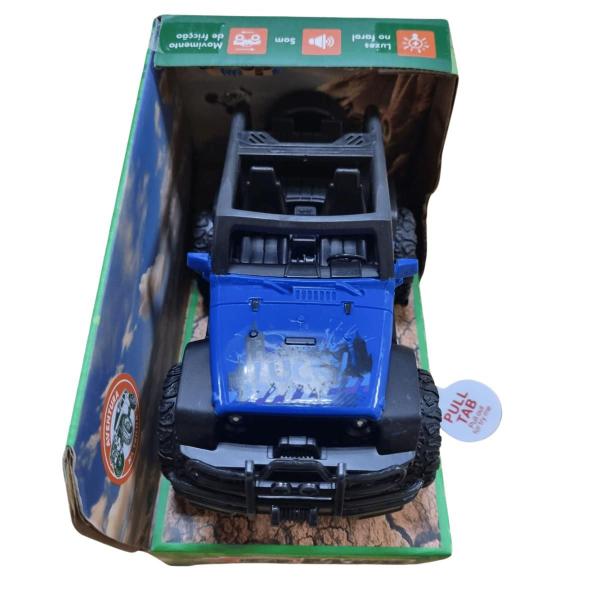 Imagem de Carro Jeep de Fricção Racing Club Azul Infantil Zoop Toys