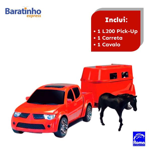 Imagem de Carro L200 Pick-Up Rx Saint Louis Roma + Carreta Com Cavalo