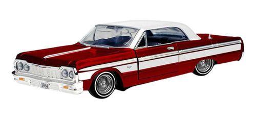 Imagem de Carro Miniatura Chevrolet Impala 1964 Low Rider Escala 1/24