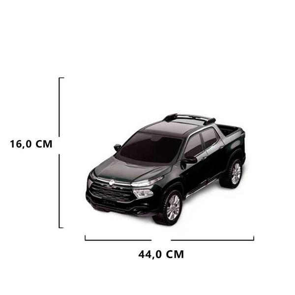 Imagem de Carro Miniatura Fiat Toro Preto - Roma Jensen