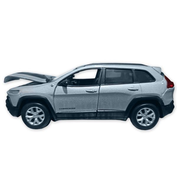 Imagem de Carro Miniatura Metal Jeep Cherokee 1:32 Action c/ Som e Luz