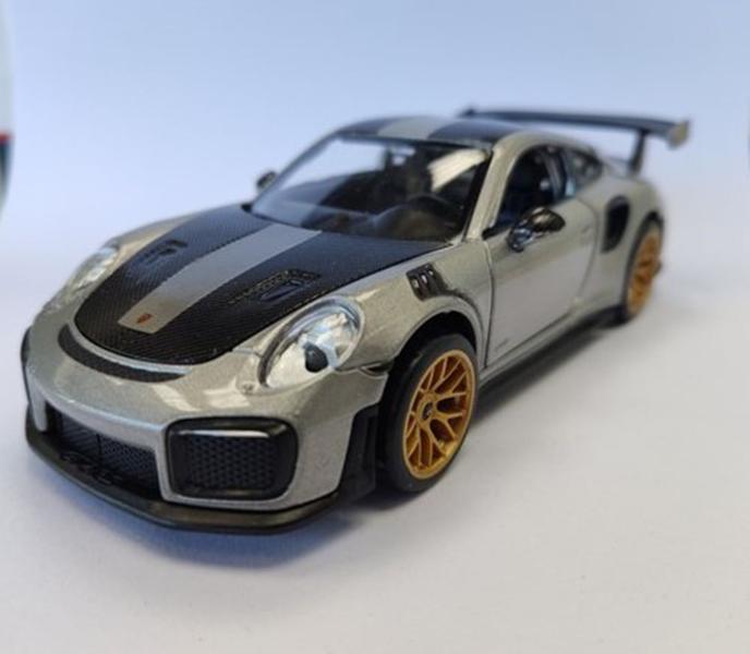 Imagem de Carro Miniatura Metal Porsche 911 GT2 RS 1:32 Action Som Luz