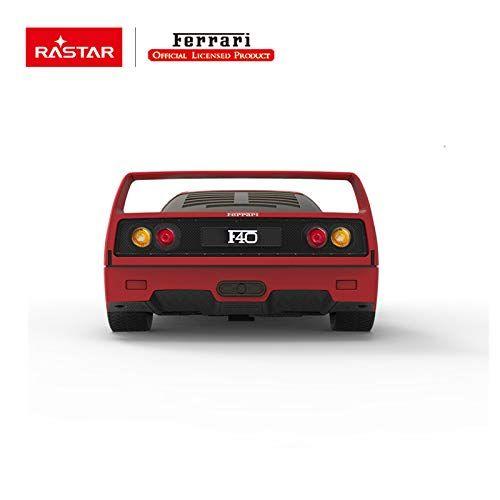 Imagem de Carro modelo RC RASTAR Ferrari F40 com controle remoto em escala 1/24