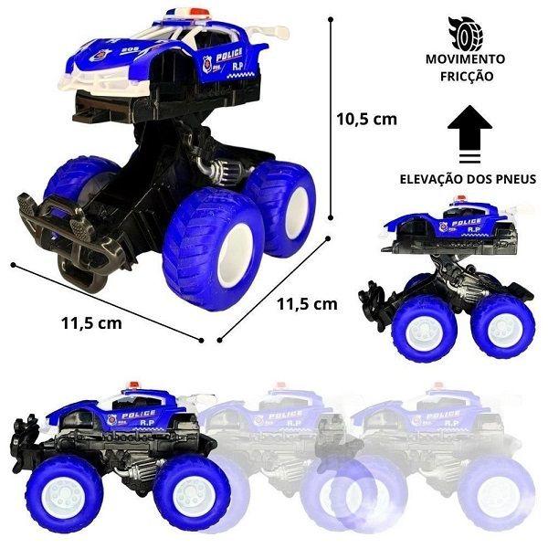 Imagem de Carro Policia Fricçao Rodas Emborrachadas