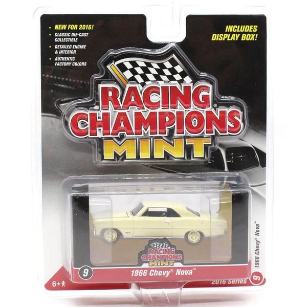 Imagem de Carro Racing Champions - Chevy Nova Bege Ano 1966 1/64