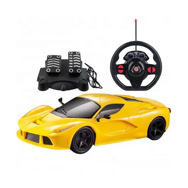 Imagem de Carro Racing Control Speed X - Volante e Pedal - Amarelo - Multikids