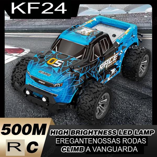 Imagem de Carro RC  2WD Off-Road com Luz LED 2.4G - Presente Ideal para Crianças