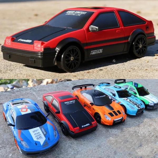 Imagem de Carro RC 4WD de Alta Velocidade 24G - Modelo Ae86 GTR - Drift e Corrida