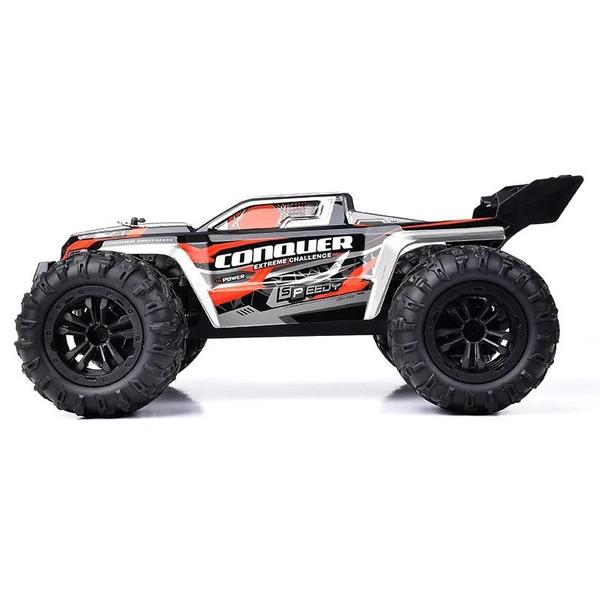 Imagem de Carro RC 4WD de Alta Velocidade com Motor 390 e Luzes LED - Brinquedo para Adultos