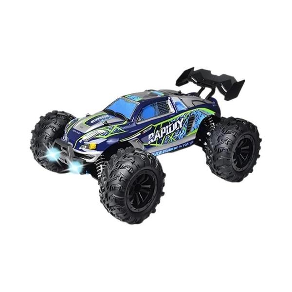 Imagem de Carro RC 4WD Monster Truck 1/16 - 50km/h - Com Luzes LED e À Prova D'Água