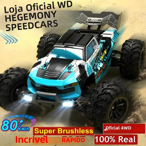 Imagem de Carro RC 4x4 4WD Brushless de Alta Velocidade (80km/h) - Off-Road