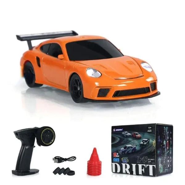 Imagem de Carro RC de Deriva 4WD Alta Velocidade 1/43 - Controle Remoto 2.4G