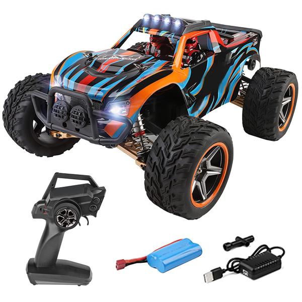 Imagem de Carro RC GoolRC WLtoys 104009 Escala 1:10 4WD 45KM/H com 3 baterias