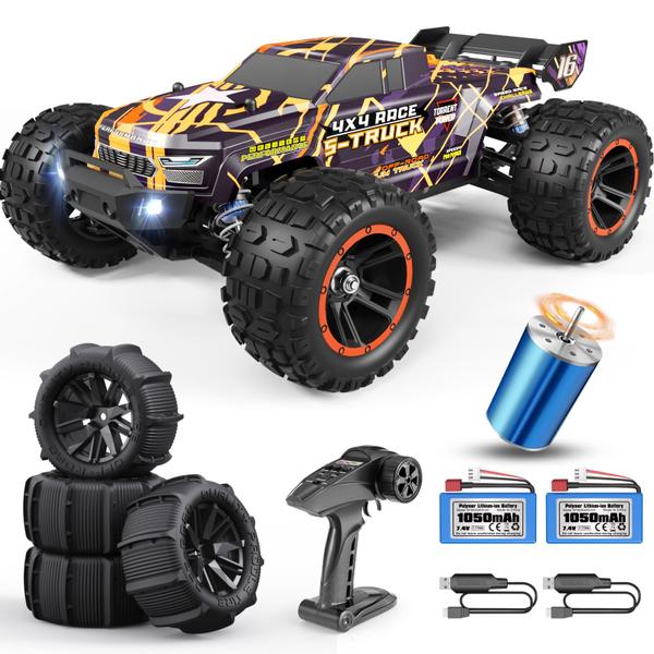 Imagem de Carro RC HAIBOXING 16890A Escala 1/16 4X4 sem escova 48 KM/H