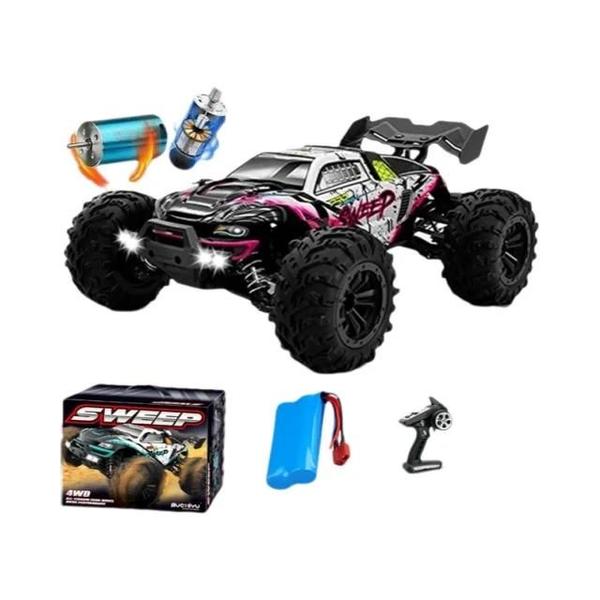 Imagem de Carro RC Sem Escova 4WD De Alta Velocidade 80 Km / H off Road Monster Truck Brinquedo De Deriva De