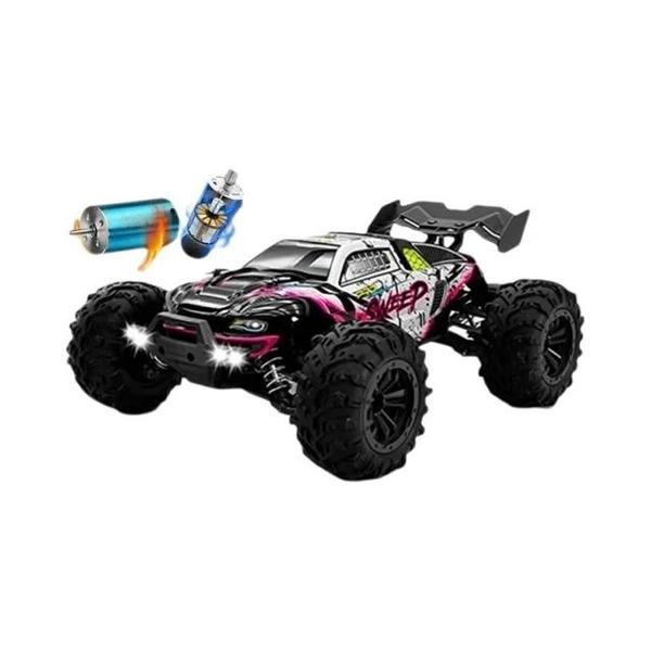 Imagem de Carro RC Sem Escova 4WD De Alta Velocidade 80 Km / H off Road Monster Truck Brinquedo De Deriva De