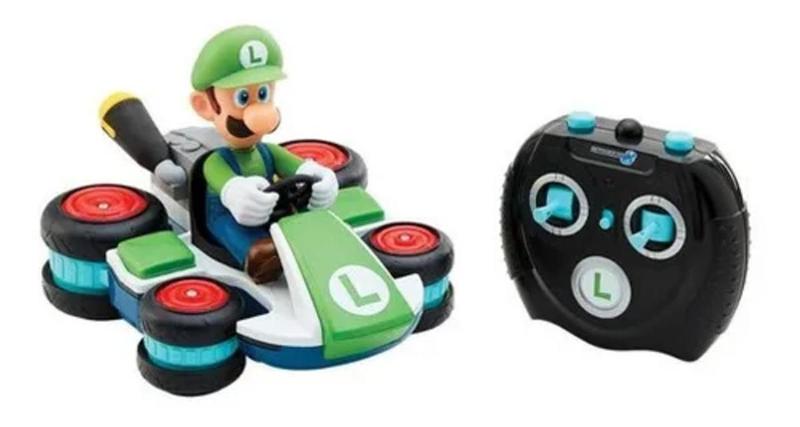 Imagem de Carro Super Mário - Luigi Controle Remoto Candide 3019