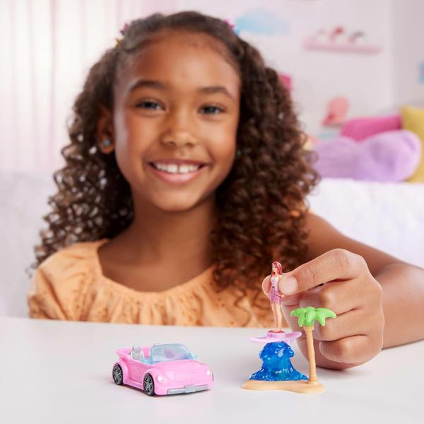 Imagem de Carro Surf Praia Mini Barbie Land Color Change Muda De Cor