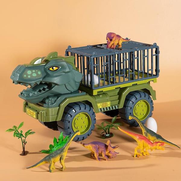 Imagem de Carro Toy Dinossauros Transporte Veículo Transportador Indominus Rex Ju