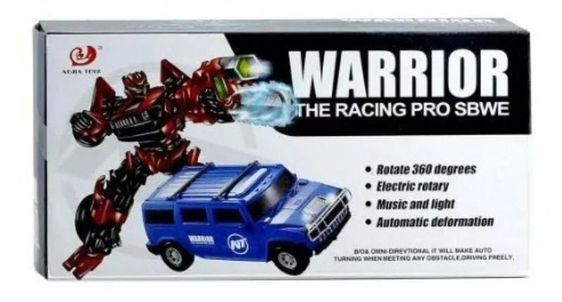 Imagem de Carro Transformers Vira Robo Projetor Imagem Som Luz Gira