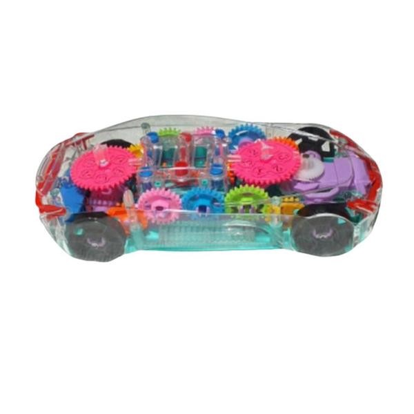 Carro Transparente Com Engrenagem Luz E Som 1/18 - Net Toy Imagem de Carro Transparente Com Engrenagem Luz E Som 1/18 - Net Toy
