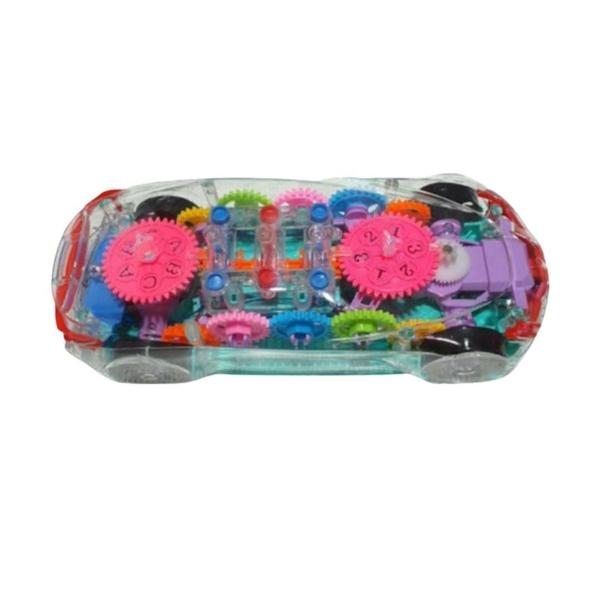 Carro Transparente Com Engrenagem Luz E Som 1/18 - Net Toy Imagem de Carro Transparente Com Engrenagem Luz E Som 1/18 - Net Toy
