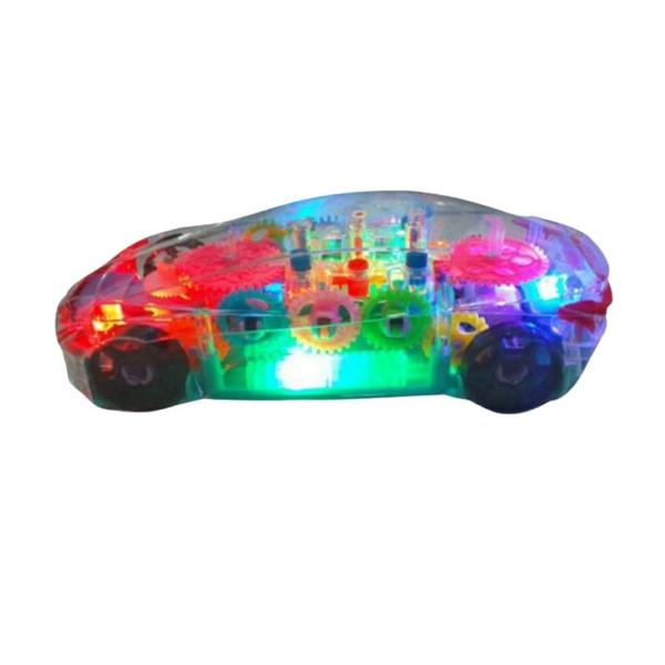 Carro Transparente Com Engrenagem Luz E Som 1/18 - Net Toy Imagem de Carro Transparente Com Engrenagem Luz E Som 1/18 - Net Toy