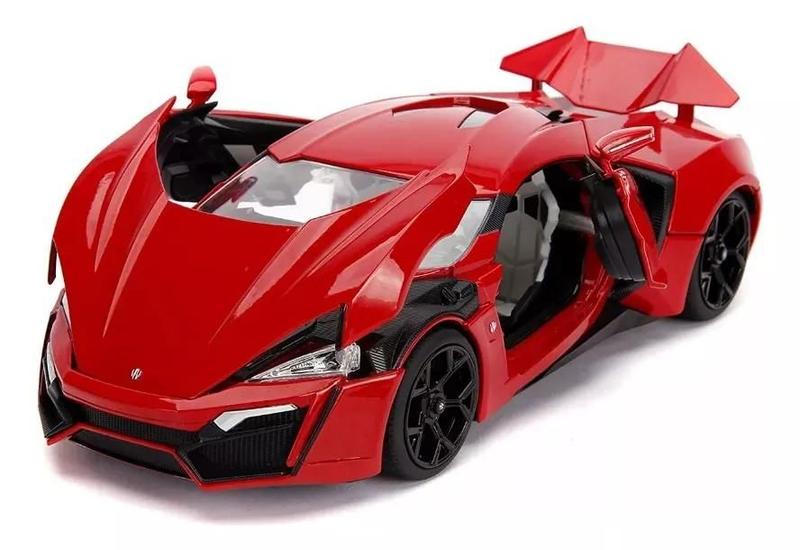 Imagem de Carro Velozes e Furiosos Lykan Hypersport & DomJada1/18