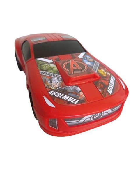 Imagem de Carro Vermelho Infantil Vingadores Roda Livre Toyng