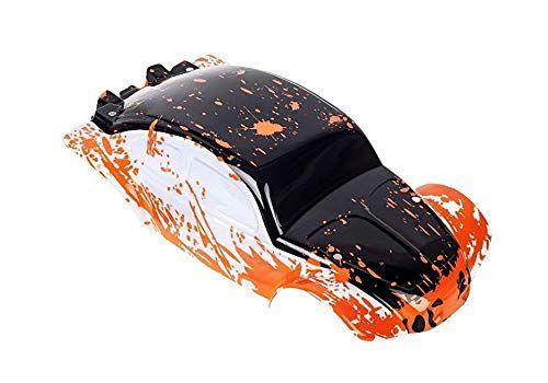 Imagem de Carroçaria de reposição SummitLink Muddy Orange/White para carro RC 1/10