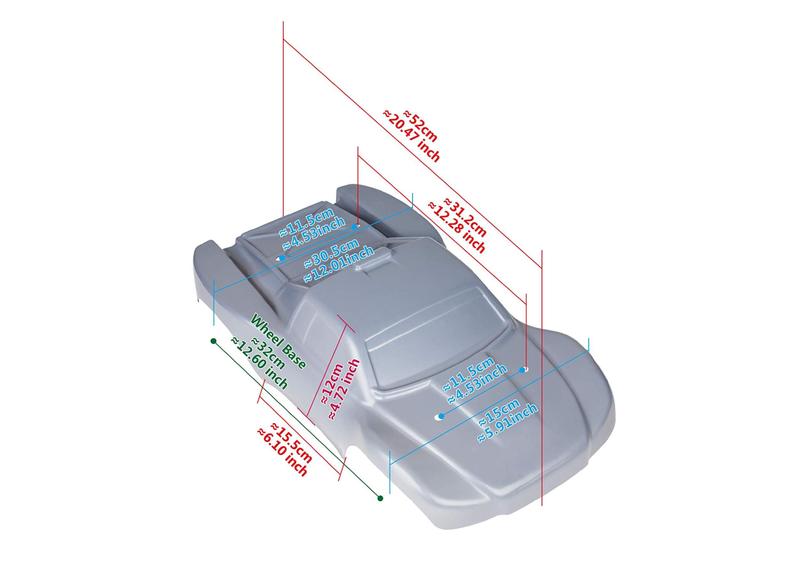 Carroçaria de reposição SummitLink SS-BR-01 para carro RC de escala 1/10 Imagem de Carroçaria de reposição SummitLink SS-BR-01 para carro RC de escala 1/10