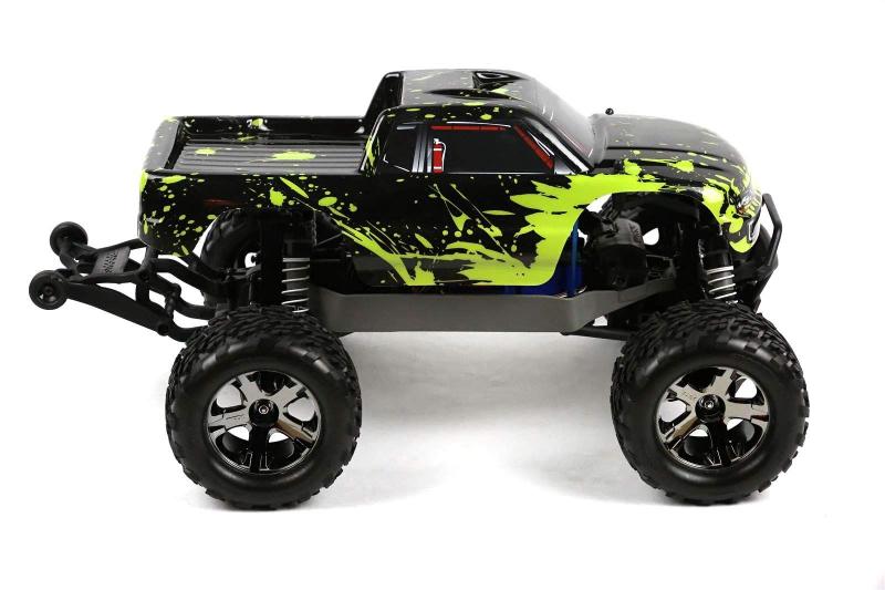 Imagem de Carroceria RC SummitLink Muddy Green Over Black 1/10 Stampede