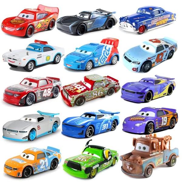 Imagem de Carros 3 Disney Pixar - Relâmpago McQueen e Mate - Brinquedo de Metal Die Cast 1:55