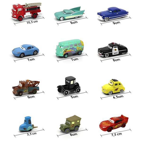 Imagem de Carros 3 Disney Pixar - Set de Brinquedo com Relâmpago McQueen, Mate e Tio Jackson