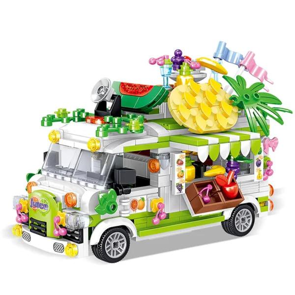 Imagem de Carros de Alimentos Bloco de Montar Brinquedo