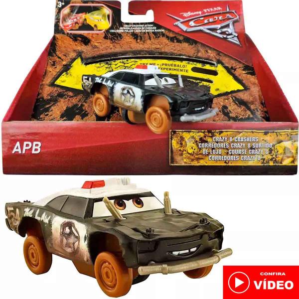 Imagem de Carros Disney Carrinho Polícia APB  Crazy 8 Crashers  DYB06 Mattel