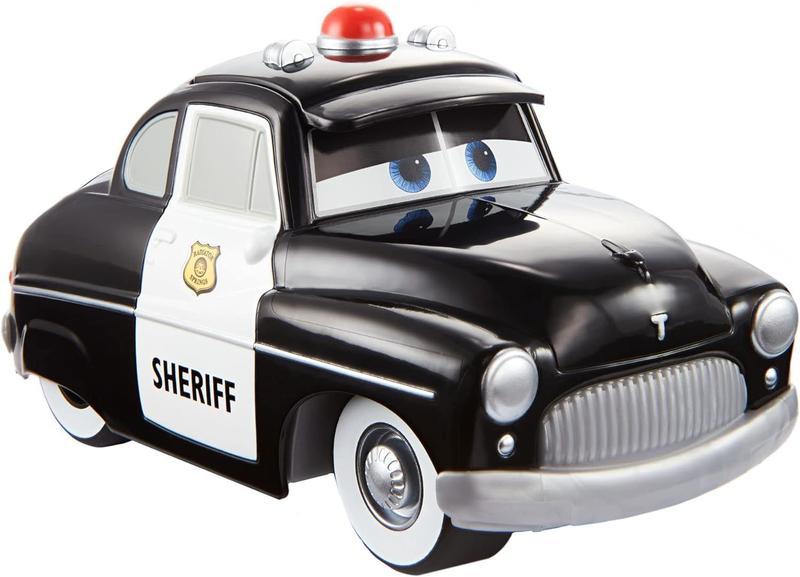 Imagem de Carros Disney Cars Sheriff - Track Talkers c/som 15cm Mattel