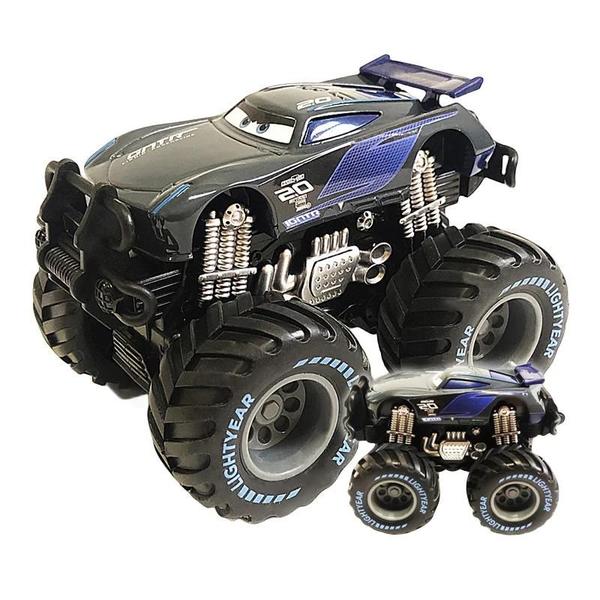 Imagem de Carros Disney Pixar Relâmpago McQueen - Brinquedo Offroad com Jackson Storm e Mate