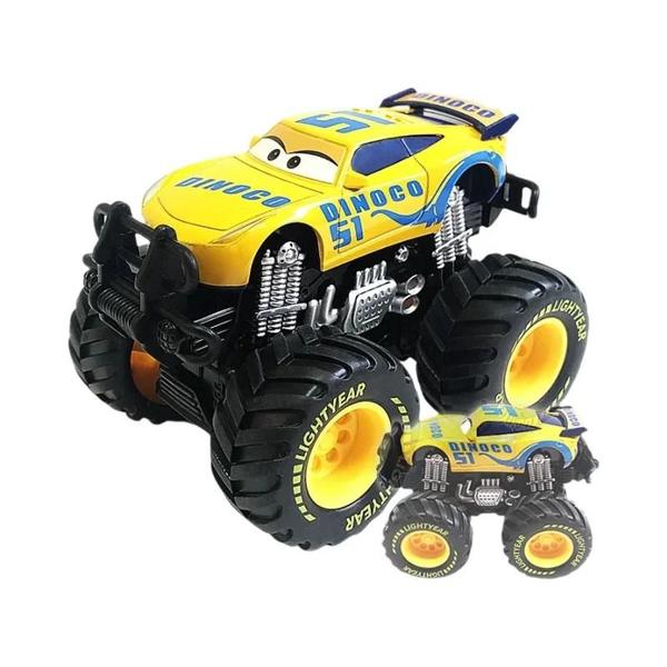 Imagem de Carros Disney Pixar Relâmpago McQueen - Brinquedo Offroad com Jackson Storm e Mate