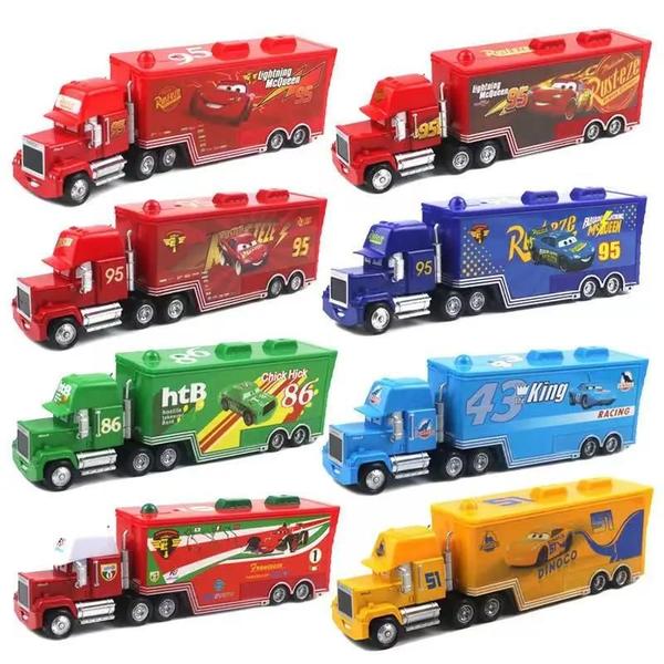 Imagem de Carros Disney Pixar: Relâmpago McQueen, Mate e Jackson Storm - Brinquedos Diecast