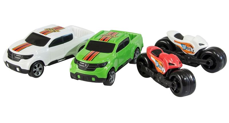 Imagem de Carros E Motos Bs Street Rodas Livres 517 - Bs Toys