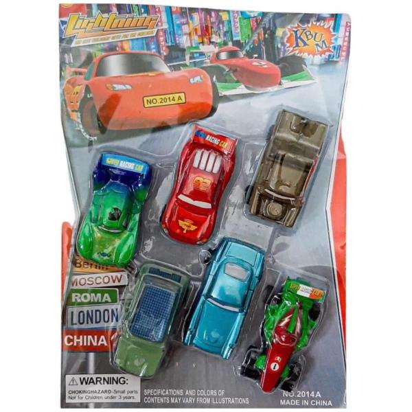 Carros Relâmpago Mcqueen E Turma Resistente Plástico 6 - Light Ring Imagem de Carros Relâmpago Mcqueen E Turma Resistente Plástico 6