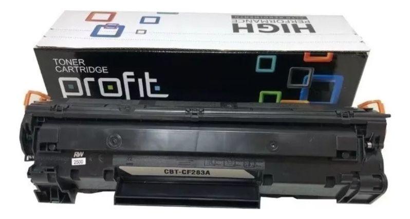 Imagem de Cart Toner Compatível Com hp Cf283a  M125  M126  M127