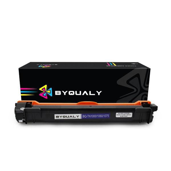 Cart. Toner Compatível P/ Brother Tn1060 Tn1070 Tn1000 1k Byqualy Imagem de Cart. Toner Compatível P/ Brother Tn1060 Tn1070 Tn1000 1k Byqualy