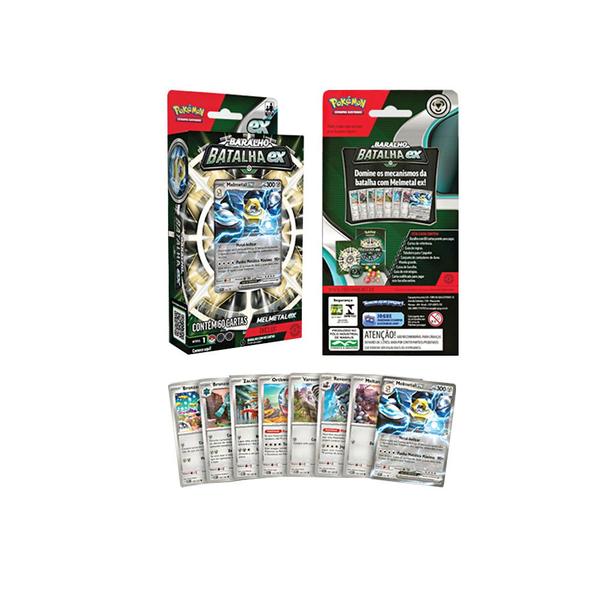 Carta Do Pokémon Baralho Batalha Ex Com 60 Cartas Copag Imagem de Carta Do Pokémon Baralho Batalha Ex Com 60 Cartas Copag