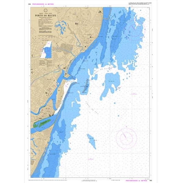 Imagem de Carta Náutica 902 Porto Do Recife