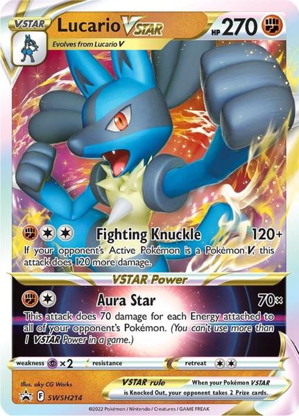 Imagem de Carta Pokemon TCG: Coleção Premium Lucario VSTAR 