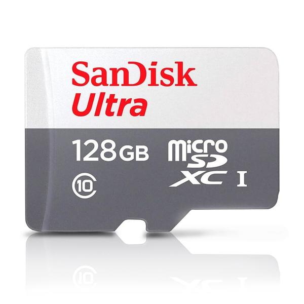 Imagem de Cartão de Memoria 128gb Micro Sd Cl10 100mb/s Ultra SDSQUNR-128G-GN3MA Sandisk