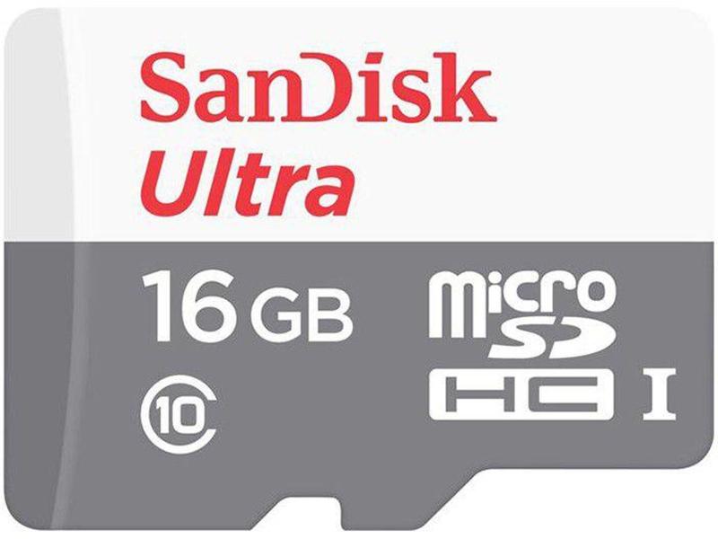 Imagem de Cartão de Memória 16GB Micro SD SanDisk Classe 10 - Ultra