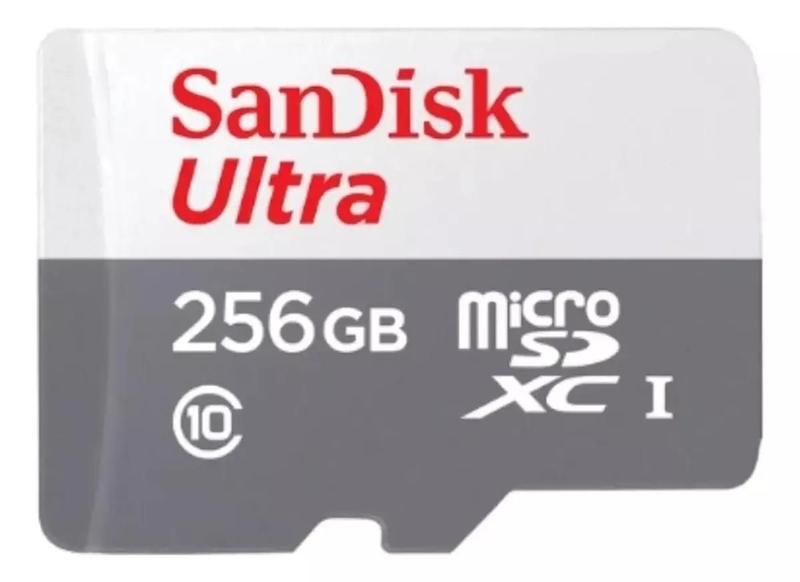 Imagem de Cartão De Memória 256gb Micro Sd Ultra A1 Classe 10 Sandisk